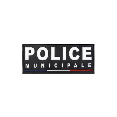 Municipal Police Rubber Velcro Flaps Pack